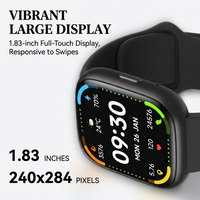 Fitness tracker smart watch with sports modes