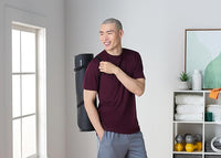 Fitness workout mat for home gym and floor exercises