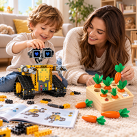 373-piece 5-in-1 robot building kit with multiple construction configurations