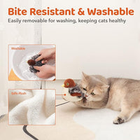 Flapping sparrow cat toy suitable for kittens and adult cats