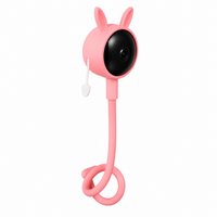 Flexible baby camera holder front view with animal design