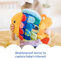 Flip Fish educational toy for visual and auditory baby development