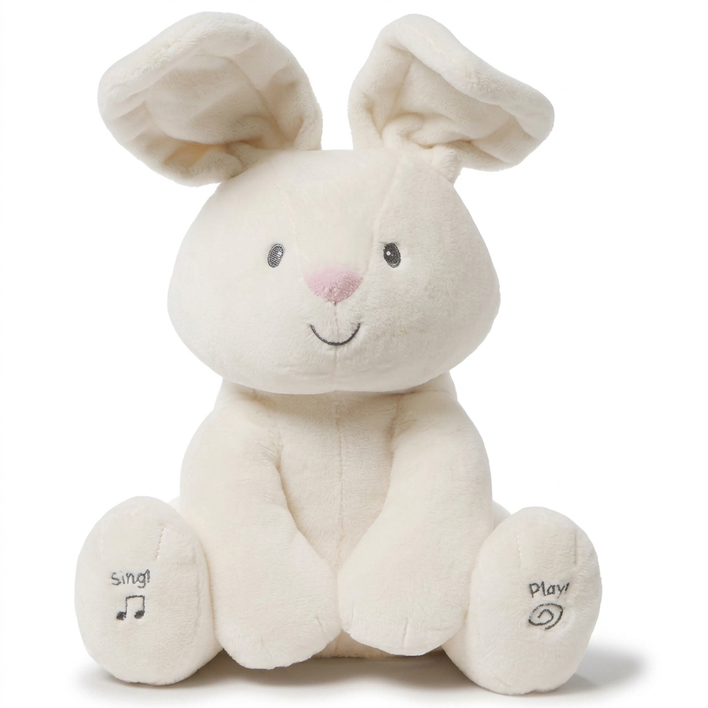 Flora the Bunny animated plush singing stuffed animal for babies