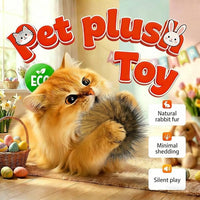 Fluffy Cat Ball Toy for Indoor Cats