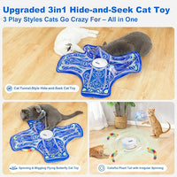 Fluttering Cat Toy Interactive Hunting Simulation
