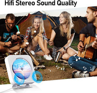 FM Radio CD Player Portable Home Audio Device
