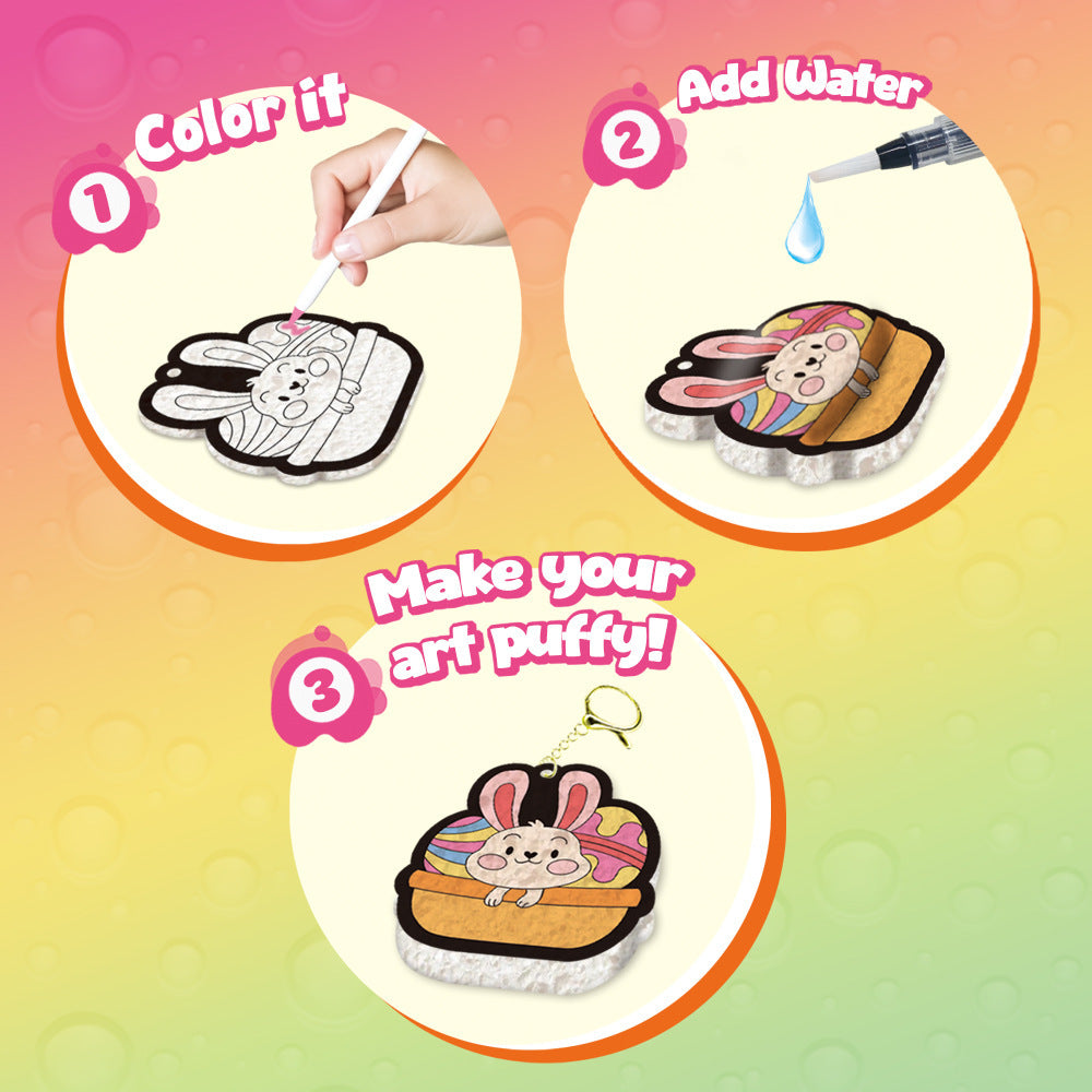 Foam pendant craft kit for kids