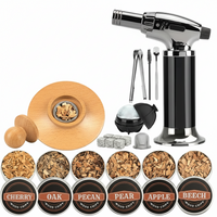 Food aroma infuser kit with six wood chip varieties