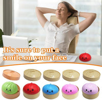 Dumpling squishy toy set with food steamer container