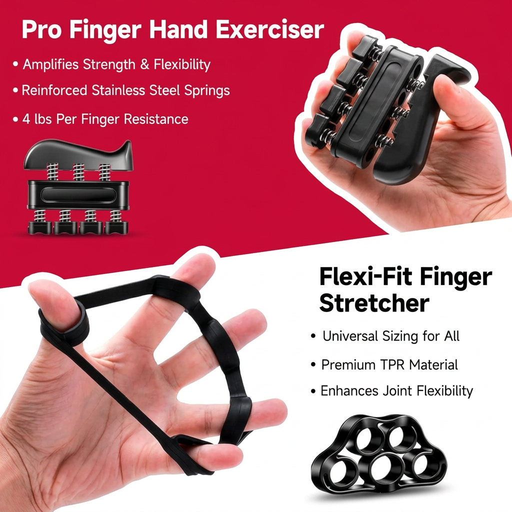 Forearm Strength Training Tools Set for Muscle Building
