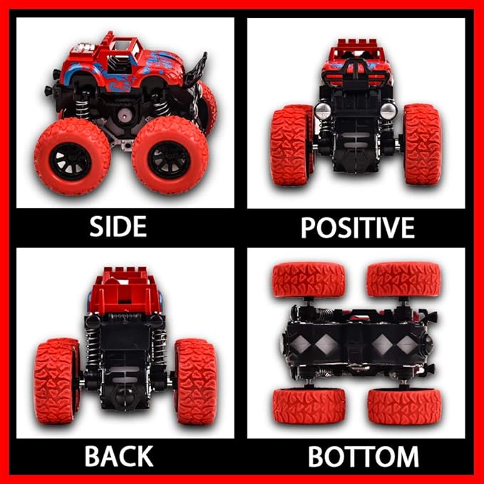 Friction powered monster truck toys for kids
