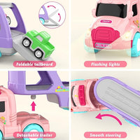 Friction powered toy truck for girls toddler toy vehicles