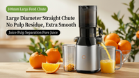 Fruit juice maker machine with pulp collection container