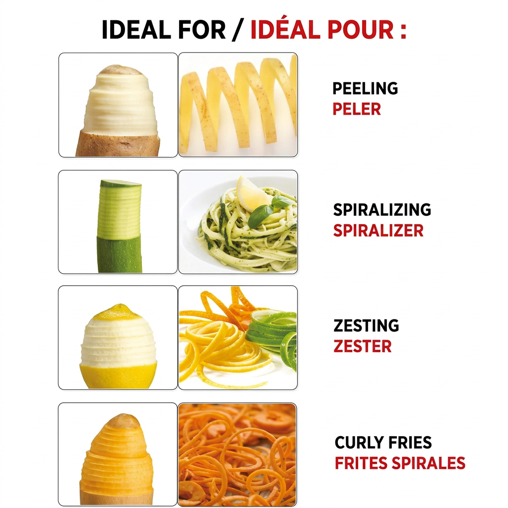Electric fruit and vegetable peeling machine for home kitchen