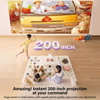 Full HD home projector with 1920 by 1080 native resolution