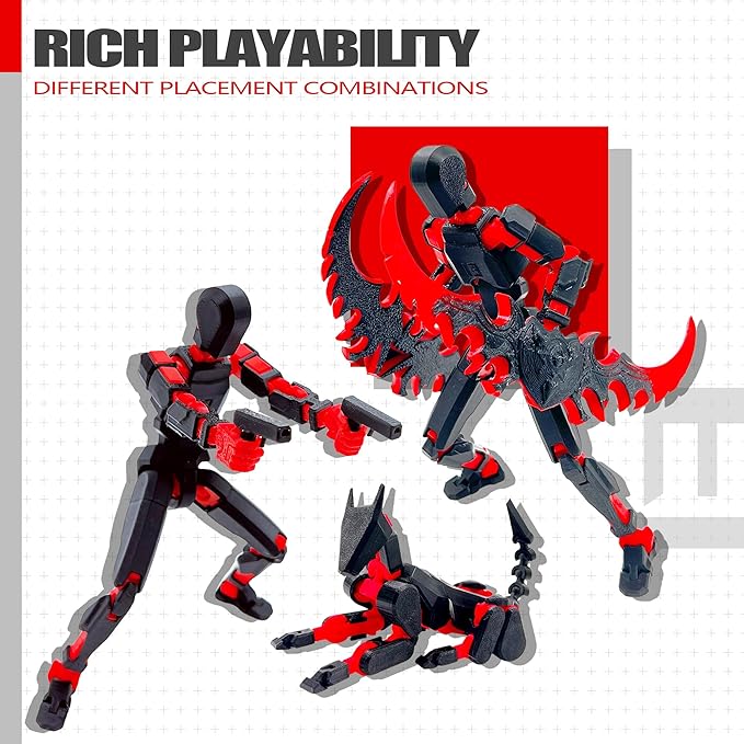 Fully Assembled Robot Figure – T13 Dummy Robot Titan 13, Ready for Play and Display