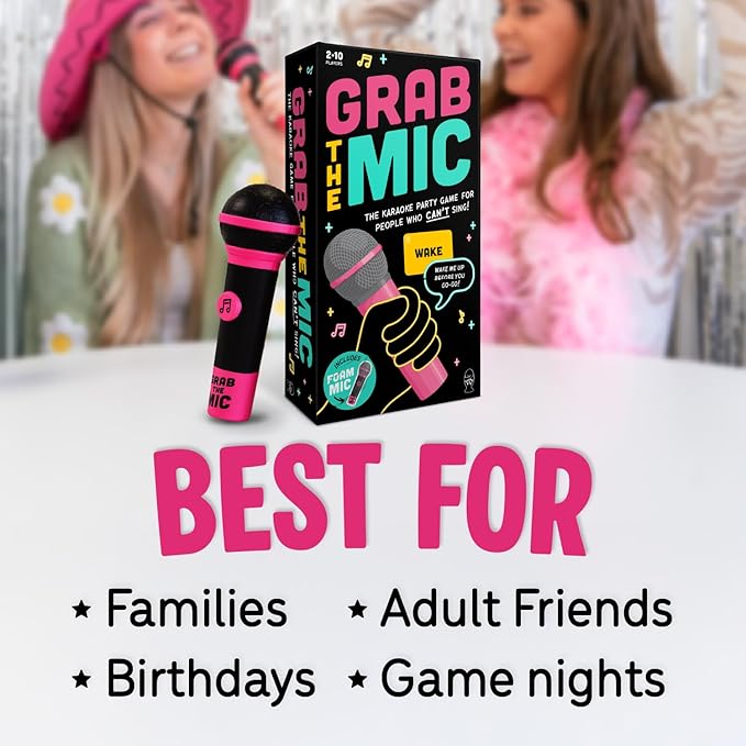 Fun party singing game for family entertainment