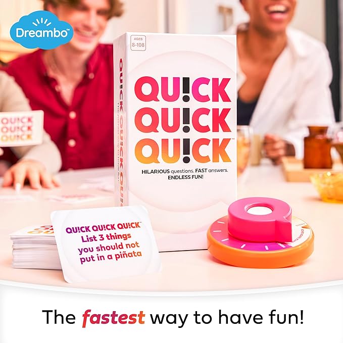 Funny game night card game for kids and adults