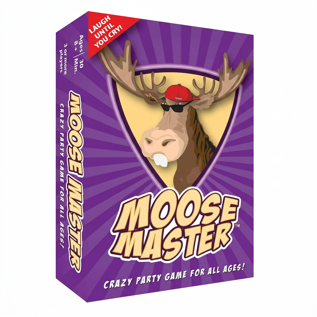 Funny party card game for family and friends fun