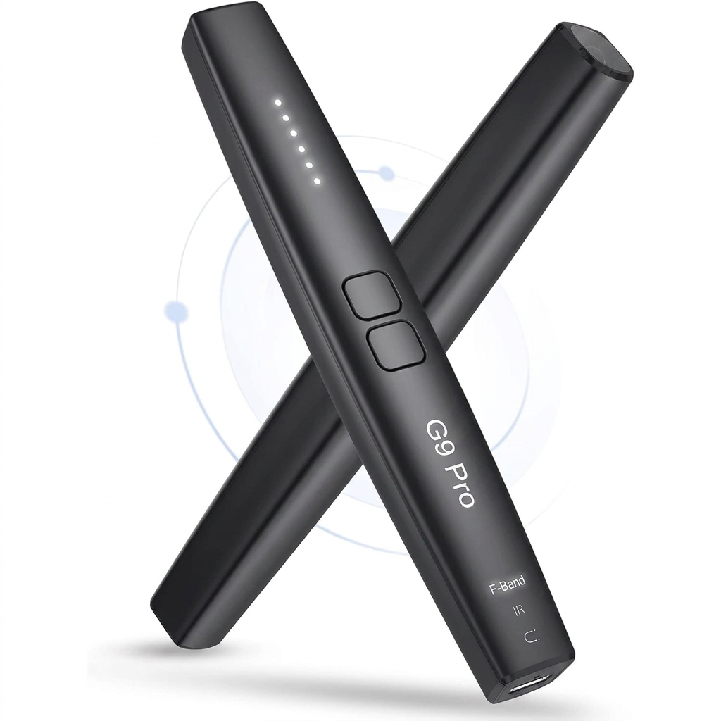 G9 Pro Hidden Camera Detector with sleek design for detecting spy cameras, GPS trackers, and bugs