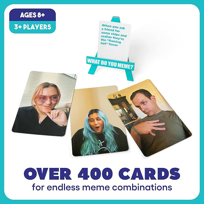 Game night meme card game for family