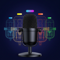 USB mic for gaming chat and voice use