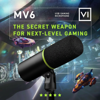 Gaming desk microphone for voice chat