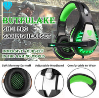 Gaming headset compatible with PS5, Xbox, PC and mobile devices