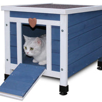 Outdoor garden pet house for cats and small animals