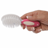 Soft baby hair brush for delicate scalps