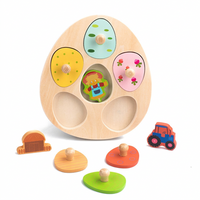 Geometric shape matching board for toddlers to learn shapes, sizes, and spatial awareness