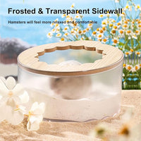 Gerbil Sand Bath Container Easy to Clean Pet Box