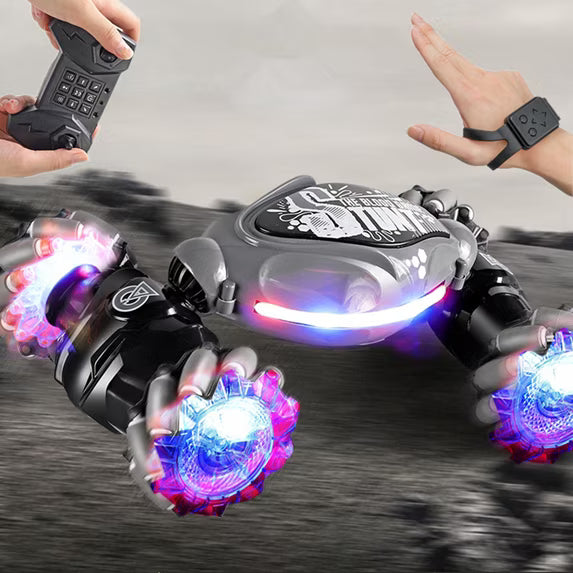 Gesture control drift car with hand sensor and remote contro