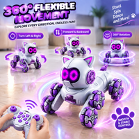 Gesture control robot cat toy for children