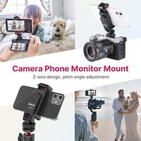 smartphone mount compatible with camera gimbal stabilizer