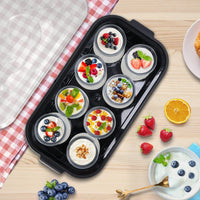 Yogurt making machine with glass container for home preparation