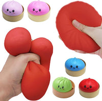 Glitter dumpling stress toys for sensory play and relaxation
