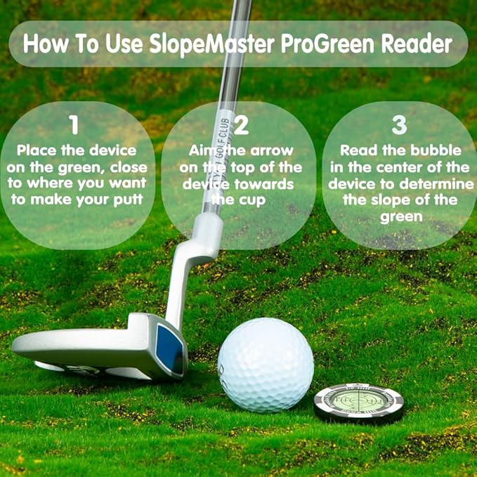 Golf accessories ball marker with precision markings