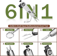 Golf Accessories Organizer with Essential Golf Gear