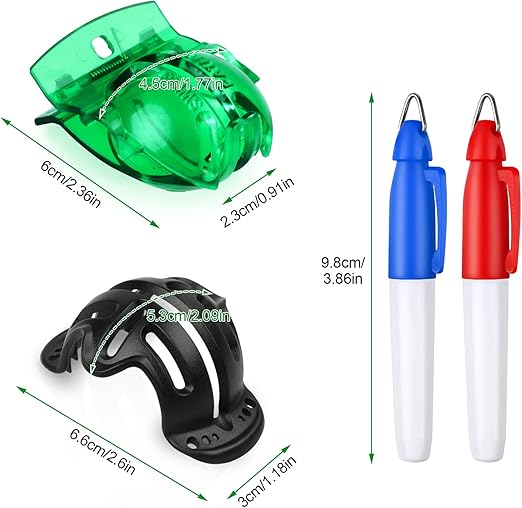 Golf alignment marker tool for improving putting precision