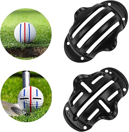 Golf marker pen set with alignment tool for marking golf balls