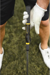 Golf performance trainer for grip strength and swing improvement