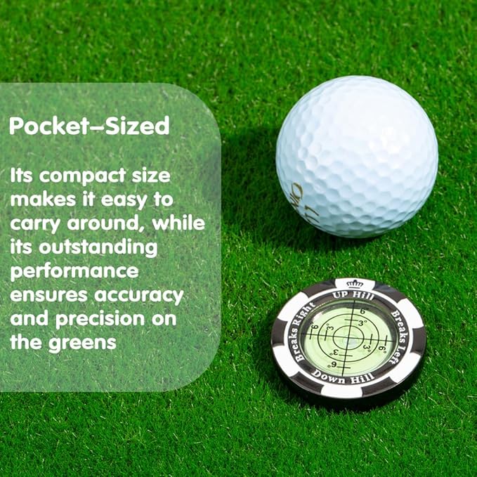 Golf training tool for reading greens and improving putting