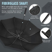 Golf umbrella suitable for push cart and outdoor travel