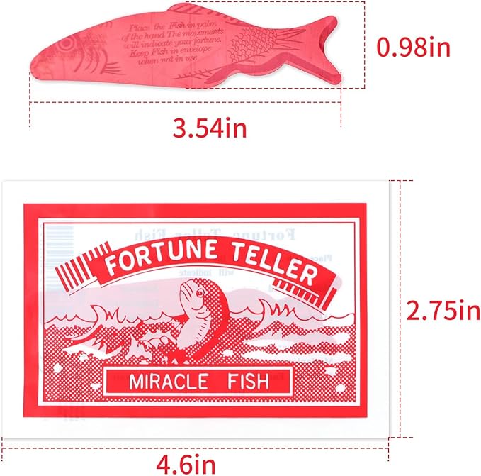 Goodie bag filler magic toy fortune fish for parties