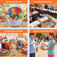 Wall climbers for goodie bags, party favors, and classroom prizes