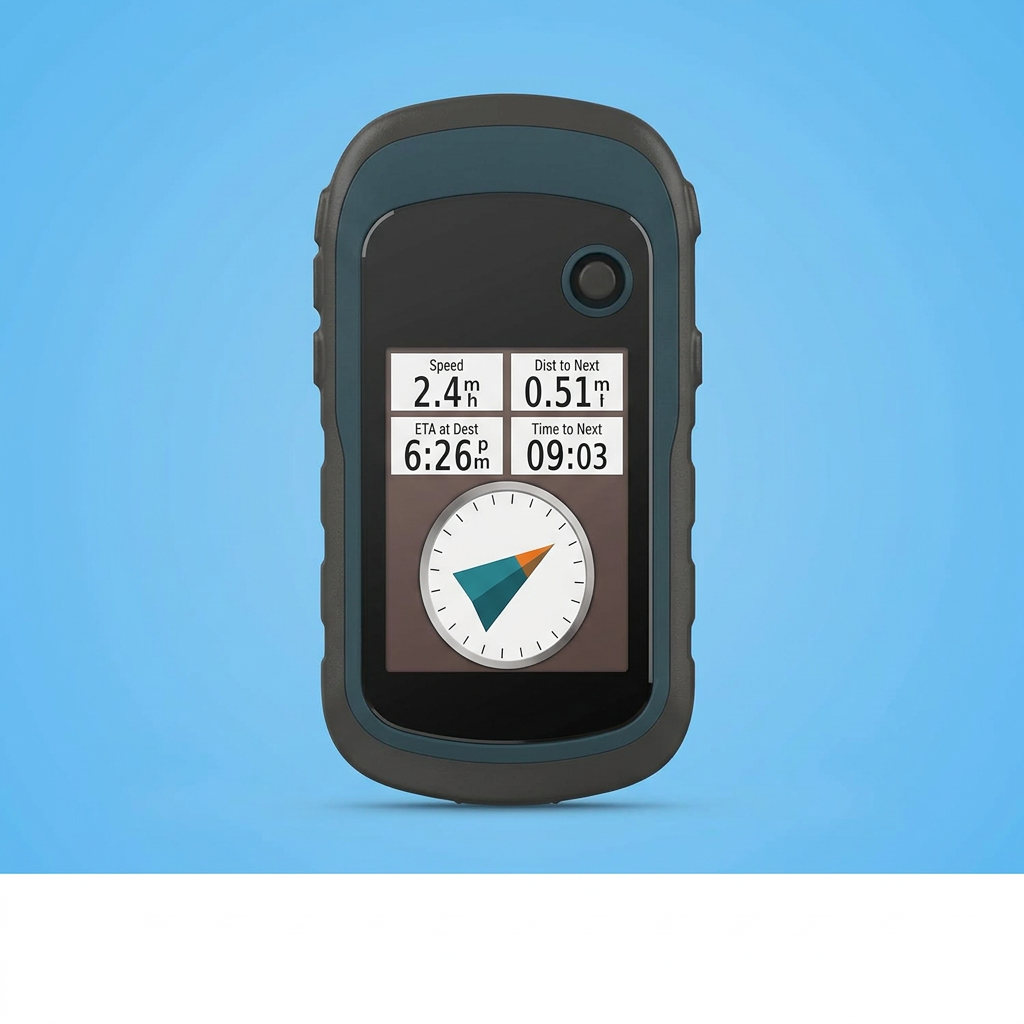 GPS navigation device used in outdoor hiking