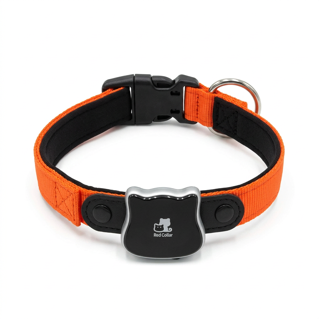 GPS pet locator for dogs with collar attachment
