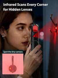 GPS tracker detection functionality of the Hidden Camera Detector for security during travel.
