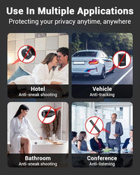 multi function hidden device detector for GPS trackers WiFi cameras and RF signal bugs